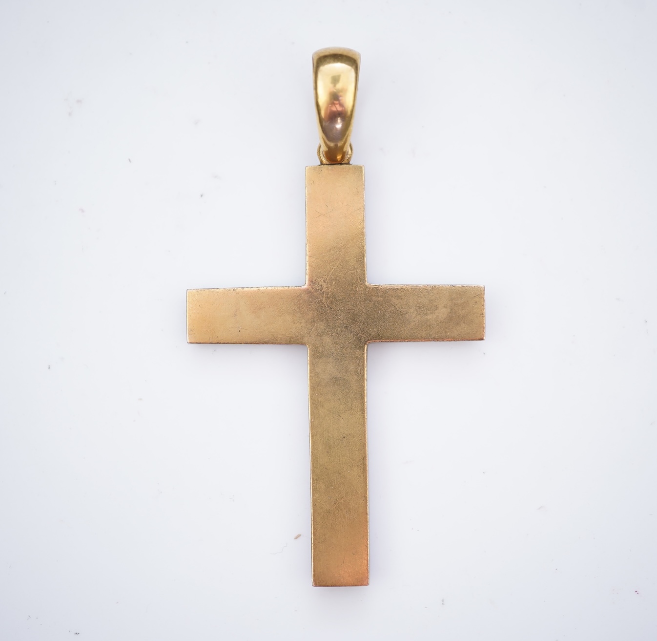 A Victorian pearl and enamel pendant, late 19th century